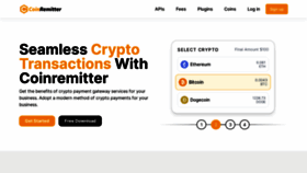 What Coinremitter.com website looks like in 2024 