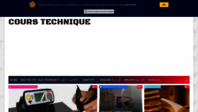 What Coursmaroc-ayochti.com website looks like in 2024 