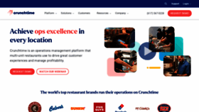What Crunchtime.com website looks like in 2024 