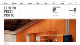 What Centropecci.it website looks like in 2024 