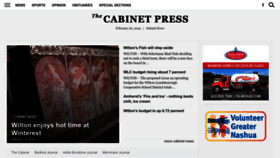 What Cabinet.com website looks like in 2024 