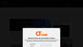 What Ctisus.com website looks like in 2024 