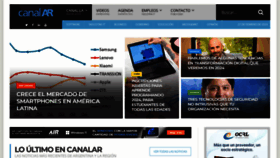 What Canal-ar.com.ar website looks like in 2024 