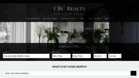 What Cbcrealtors.com website looks like in 2024 
