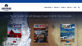 What Capecodlife.com website looks like in 2024 