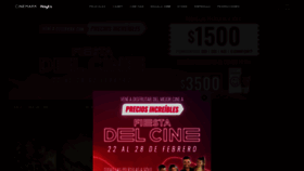 What Cinemarkhoyts.com.ar website looks like in 2024 