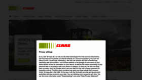 What Claasofamerica.com website looks like in 2024 