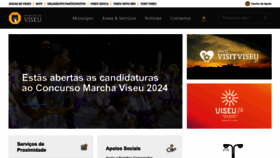 What Cm-viseu.pt website looks like in 2024 
