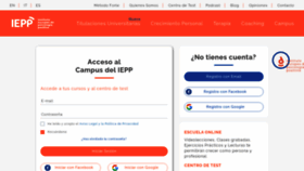 What Campus.iepp.es website looks like in 2024 