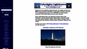 What Cyberlights.com website looks like in 2024 