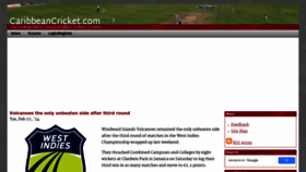 What Caribbeancricket.com website looked like in 2024 (1 year ago)
