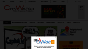 What Citywatchla.com website looks like in 2024 