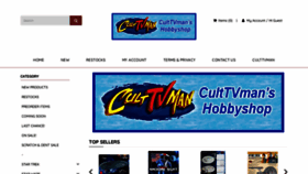 What Culttvmanshop.com website looks like in 2024 