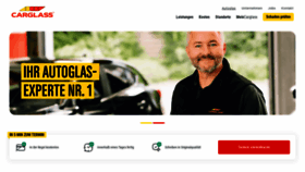 What Carglass.de website looks like in 2024 