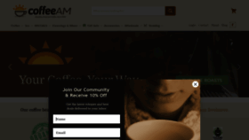 What Coffeeam.com website looks like in 2024 