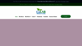 What Colabvc.org website looks like in 2024 