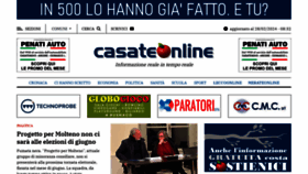 What Casateonline.it website looks like in 2024 