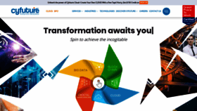 What Cyfuture.com website looks like in 2024 