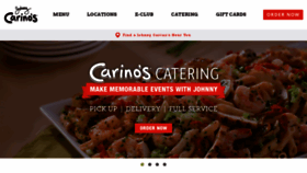 What Carinos.com website looks like in 2024 