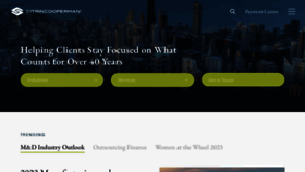 What Citrincooperman.com website looks like in 2024 