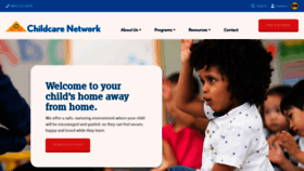 What Childcarenetwork.com website looks like in 2024 