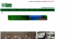 What Costanachrichten.com website looks like in 2024 