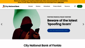 What Citynational.com website looks like in 2024 