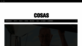 What Cosas.pe website looks like in 2024 