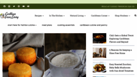 What Caribbeangreenliving.com website looks like in 2024 