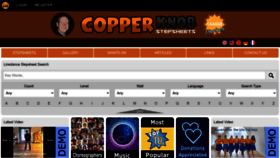 What Copperknob.co.uk website looks like in 2024 