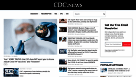 What Cdc.news website looks like in 2024 
