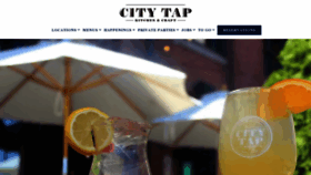 What Citytap.com website looks like in 2024 