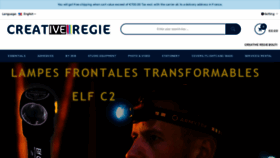 What Creativeregie-boutique.fr website looks like in 2024 