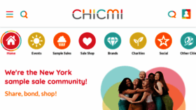 What Chicmi.com website looks like in 2024 