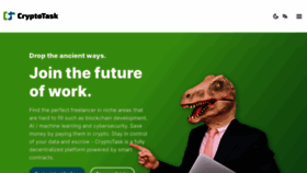 What Cryptotask.org website looks like in 2024 