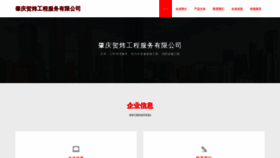 What Cnhewei.cn website looks like in 2024 