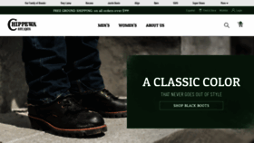 What Chippewaboots.com website looks like in 2024 