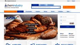 What Chemindustry.com website looks like in 2024 