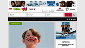 What Citizenkid.com website looks like in 2024 
