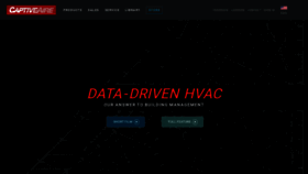 What Captiveaire.com website looks like in 2024 