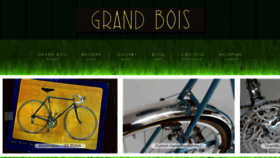 What Cyclesgrandbois.com website looks like in 2024 