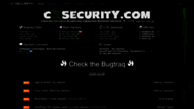 What Cxsecurity.com website looks like in 2024 