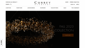 What Curreyandcompany.com website looks like in 2024 