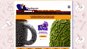 What Clay-king.com website looks like in 2024 