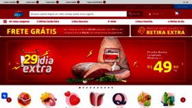What Clubeextra.com.br website looks like in 2024 