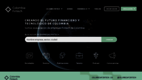 What Colombiafintech.co website looks like in 2024 