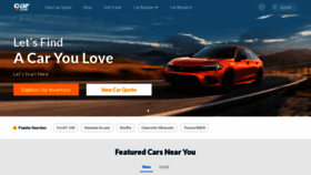 What Car.com website looks like in 2024 