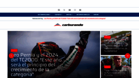 What Carburando.com website looks like in 2024 