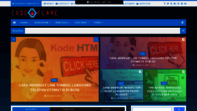 What Codeflare.net website looks like in 2024 