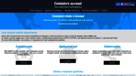 What Contatoreaccessi.com website looks like in 2024 